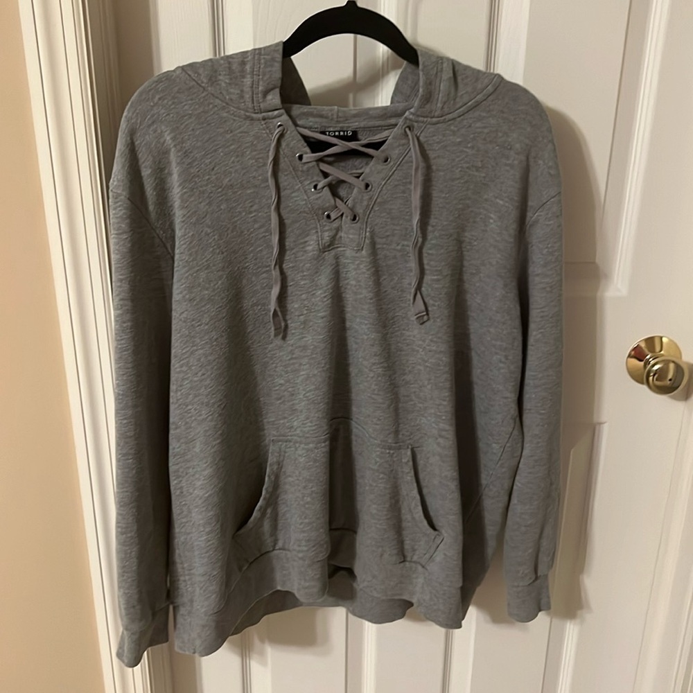 Gray Torrid Sweatshirt size 1